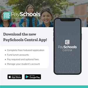 Download the PaySchools App from Google Play or iOS App Store